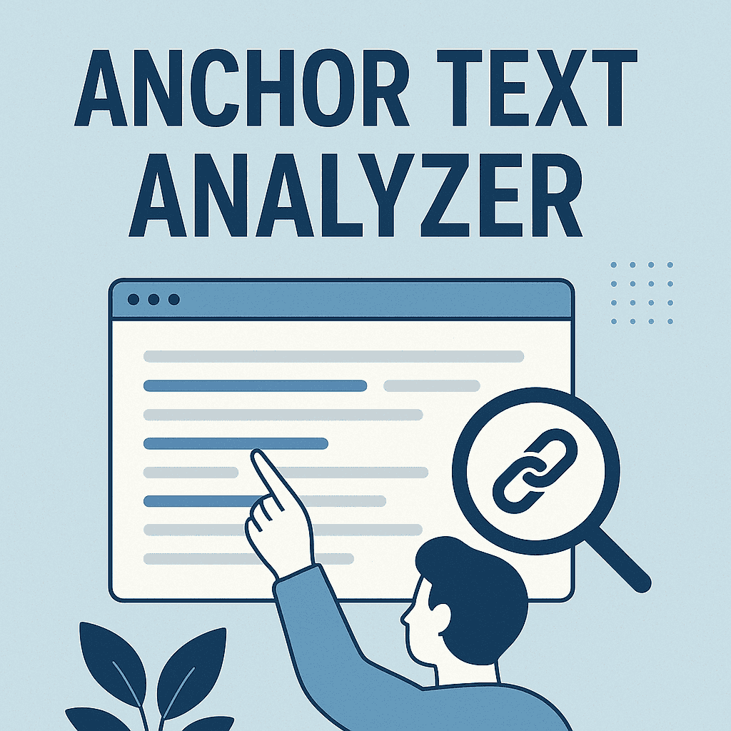 Anchor Text Analyzer