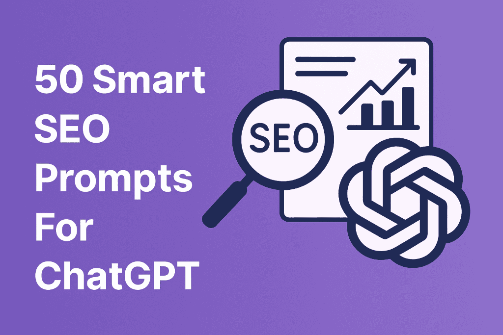Guide cover on SEO prompts for ChatGPT